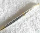 Perfect Silver Parker Sonnet Series Ballpoint Pens Fine Nib Blue Ink Refill