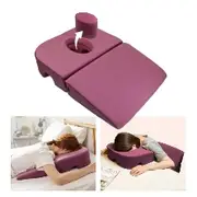 (超商免運)波特鉅-兩節式三孔舒壓枕