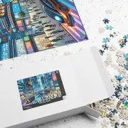 Puzzle fantasy , Jigsaw Game, Brain Teaser, Family Activity, Relaxation