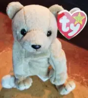 Ty Beanie Baby Almond Bear with Tags 1999 Retired