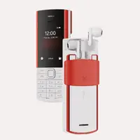 在飛比找友和YOHO優惠-Nokia 5710 Xpress Audio 功能電話 白