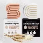 Strengthening Hair Solid Conditioner Bar w / Rice Water Protein Hair Beauty