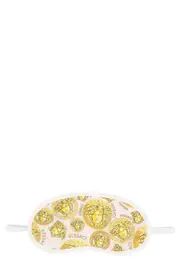 VERSACE HOME Logo Print Eye Mask