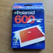 POLAROID 600 Platinum instant film. Sealed. PACK Of 10. Expired 2001 Free Ship