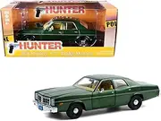 [Greenlight] 1:24 Scale Hunter 1977 Dodge Monaco Metallic Hunter Diecast Model Car