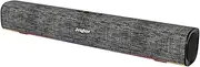 SOULION R100 Plus Computer Speakers with Dynamic RGB Light, Rechargeable Bluetooth Speaker with Switch Button, Clearly Sound Soundbar for Desktop Monitor, PC, Tablets(3.5mm Aux Connection Included)