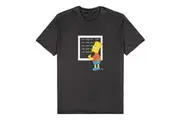 The Simpsons Bart Chalkboard Design Tee T Shirt