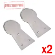 Thai Tools Kitchen Coconut Grater Coconut Scraper Screw Vintage Hand 2 pcs