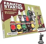 The Army Painter Warpaints Fanatic Acrylic Paint, Starter Set, Multicolor 18 ml (Pack of 11)