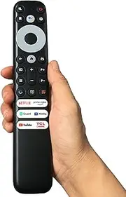 RC902V FMR1 Replacement Remote Control Compatible for TCL Android TV 40S330 32S330 43S434 50S434 55S434 65S434 70S430 75S434 43S446 50S446 50S546 55S446 55R646 55S546 65S446 (No Voice Function)