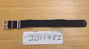 Tudor Watch Black Bay NATO Black Strap with Buckle 22/22mm for 79620 Advisor