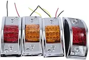 12V LED Side Lights Bridge Signal Lights Side Lights Turn Signals Contour Lights Universal