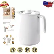 Sleek Mini Rice Cooker for 1-2 People with 5 Preset Functions & Delay Start