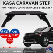 KASA Portable Folding 150KG Step Caravan Accessories Ladder Stool Camper Trailer