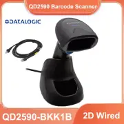 Datalogic QuickScan QD2590-BKK1B 1D/2D Laser Handheld Barcode Scanner with Base