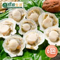 在飛比找神腦生活優惠-【鮮綠生活】鮮美大扇貝300g±10%/包 ，約7-10顆 