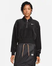 Nike Sportswear Women's Velour 1/4-Zip Top