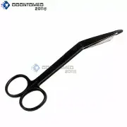 New Black Fluoride Coated Color GERMAN Lister Bandage Nurse Scissors - 5.5''