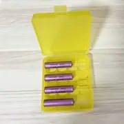 4PC ICR10440 3.7V 320mAh Li-ion AAA size 10440 battery + 1PC plastic case
