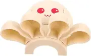 Suction Cup Toothbrush Holder Cartoon Octopus Design Wall Mount Organizer Small Toothbrush Storage Rack for Bathroom