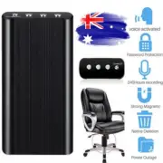 240 Hr Spy Mini MP3 Digital Voice Activated Recorder 16GB Audio Recording Device