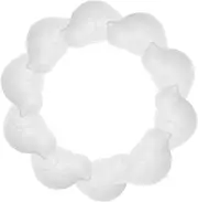 KICHOUSE DIY 15pcs Unfinished Bird Foams Models Creative Craft Birds for Easter Decorations
