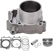 Brilluxa Cylinder Rebuild Kit, 99mm Piston Top End Gasket Assembly 10.2:1 Compression Replacement Compatible with Polaris ACE Sportsman 570