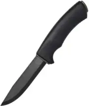 Morakniv Bushcraft BlackBlade Knife Carbon Steel Fixed Blade 12490 With Sheath