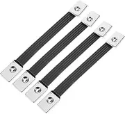 NOLITOY Speaker Strap Handles 4 Pack Rubber Handles for Amplifiers Outdoor Use