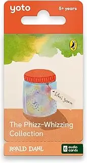 Yoto The Phiz-Whizzing Collection by Roald Dahl – 6 Kids Audio Cards for Use with Player & Mini All-in-1 Audio Player, Screen-Free Listening with Fun Playtime, Bedtime & Travel Stories, Ages 5+