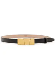Khaite Axel Leather Belt - Black 75 (UK8/ S)