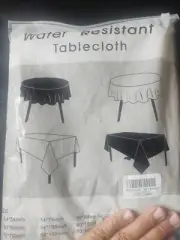 Rectangle Tablecloth - 60x84 inch - Waterproof and Stain Resistant (Nude)