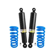 Rear Webco Shock Absorbers Raised Springs for MITSUBISHI CHALLENGER 4WD PB