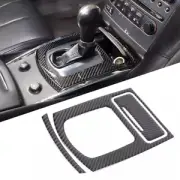 Car Interior Decoration Carbon Fiber Gear Shift Sticker Carbon Fiber Shift Trim