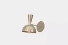 Mid-Century Modern Wall Sconces in raw brass, inspired by Stilnovo design Lamp