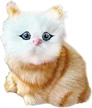 Plush Cat | Interactive Plush Toys | Meows Animated Plush Robot | Remote Control Robot caats, Novelty Sound Control Electronic Cat Interactive Toys Electronic Pets Gift for Children Kids