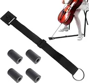 Stopper for Musical Instrument - Instrument Stopper Endpin Stop Strap - Thick Pad Antiskid Device Non-Slip Floor Protector for Musical Instrument