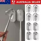 4PCs Wall Mounted Toothbrush Holder Bathroom Waterproof Ventilation Covers Cap
