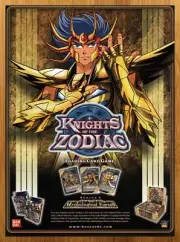2004 Knights of the Zodiac TCG Mythological Forces Print Ad/Poster Card Game Art