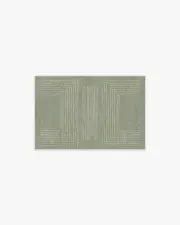 60' x 90' | Machine Washable Runner Rug | Kid & Pet Friendly | Indoor Rug | Valencia Sage Green Rug | Ruggable