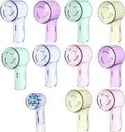 WADY 10 Pcs Oral B Toothbrush Heads Cover - Hygienic Protection Caps for Electric Brush Heads, Compatible with IO Series, Pro, Vitality Plus Replacement Heads Dustproof (Color)