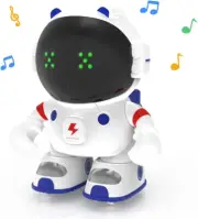 REMOKING Robot Toy for Kids,Smart Robot Spaceman with Dance,Sing,Record,Repea...