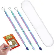 3PCS Lottery Ticket Scratcher Tool, Metal Scratch Off Tool...