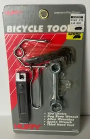 HUFFY BRAND BICYCLE TOOL SET IN ORIGINAL PARTIALLY SEALED PACKAGE #06668