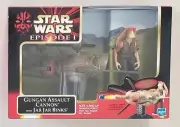 STAR WARS EPISODE I GUNGAN ASSAULT CANNON WITH EXCLUSIVE JAR JAR BINKS FIGURE