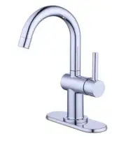 dle Deck Mount High-Arc Bathroom Fauce