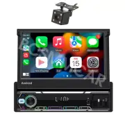 1 Din Android 13 Car Radio MP5 Player GPS Navigation Bluetooth Wifi Head Unit (for: Audi)