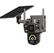9MP Wireless Solar Camera WIFI Security Outdoor Battery PTZ CCTV Home House V380