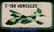 C-130 HERCULES HAT PATCH US AIR FORCE PILOT CREW PIN UP BATTLE HERK VIETNAM GIFT