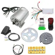48V 1800W Brushless Motor Controller Kit for Electric Go Kart Bicycle E Bike ATV